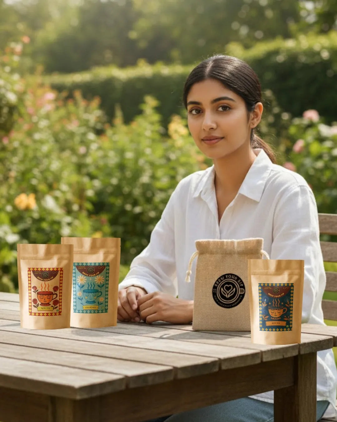 Nature’s Wellness Starter Pack (Rose, Chamomile, Blue Tea)