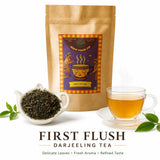 Darjeeling Loose Leaf Tea, First Flush | GI Tagged Spring Harvest - Brew Your Sip