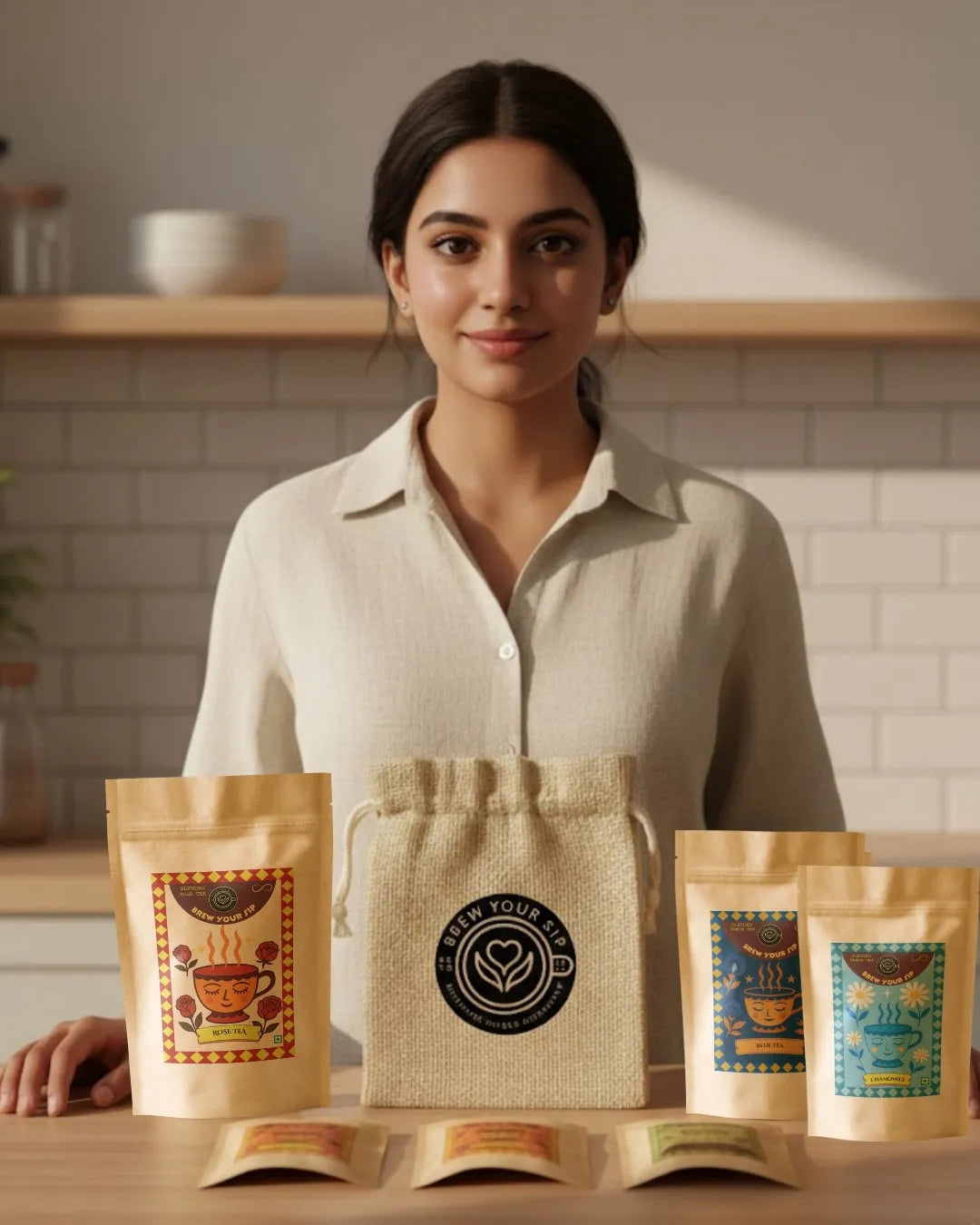 Nature’s Wellness Starter Pack (Rose, Chamomile, Blue Tea)