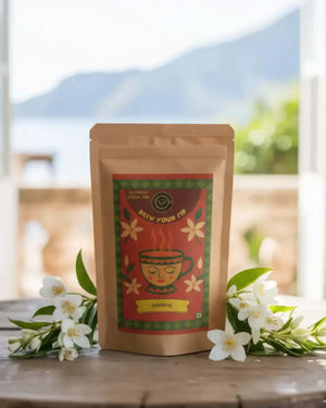 Premium Jasmine Green Tea | Fragrant Tea | Calming Blend | Quality Tea | Brew Your Sip