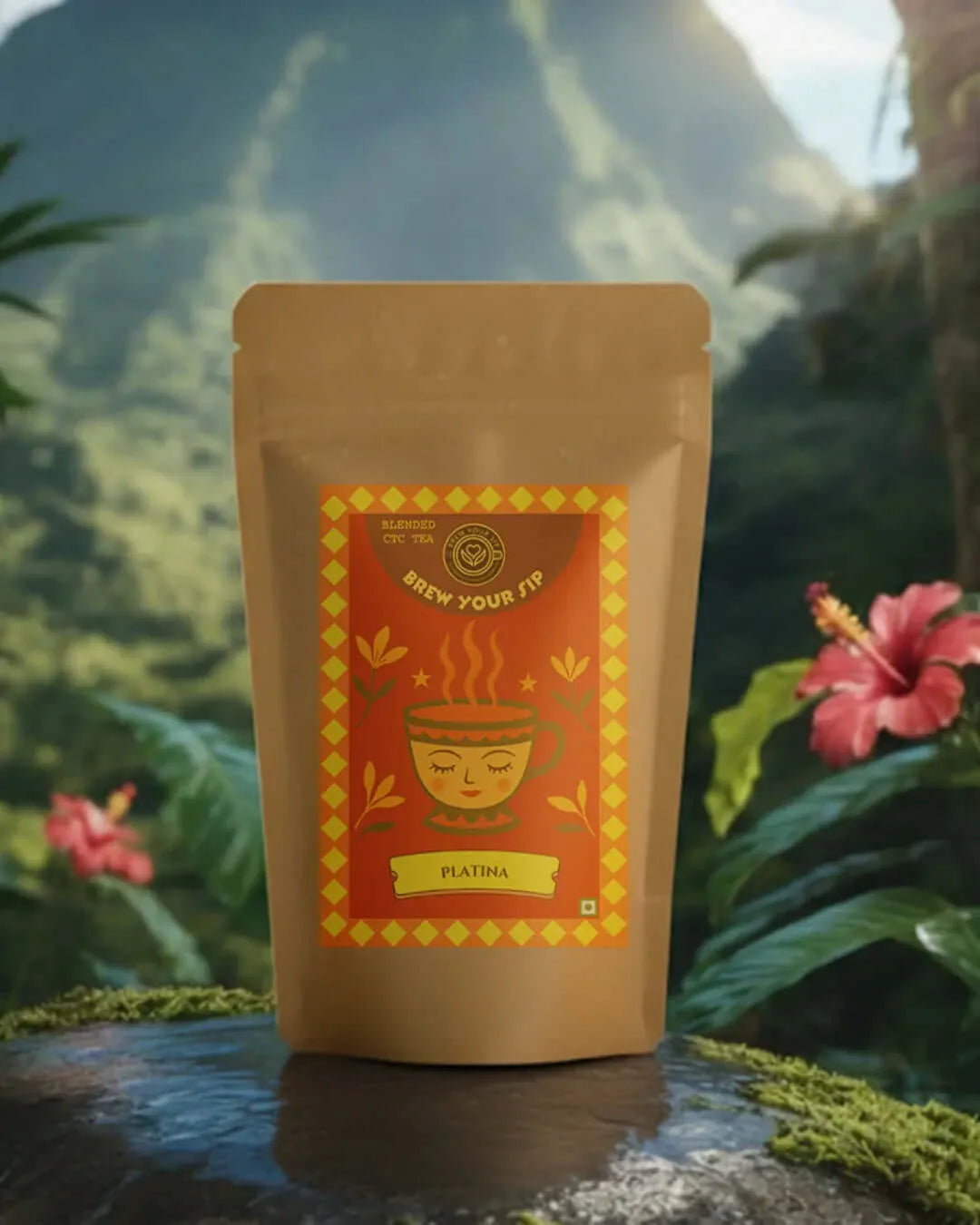 Platina CTC Chai | Premium Black Tea | Strong Brew | Milk Tea Perfect | Brew Your Sip