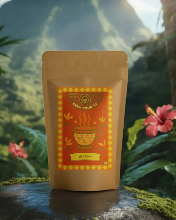 Platina CTC Chai | Premium Black Tea | Strong Brew | Milk Tea Perfect | Brew Your Sip