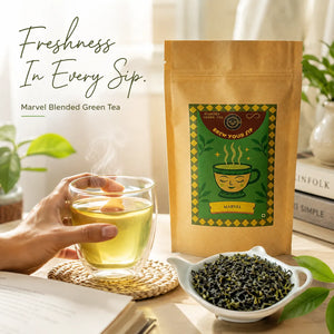 Loose Leaf Green Tea, Whole Leaf | Marvel Everyday Green Tea Leaves