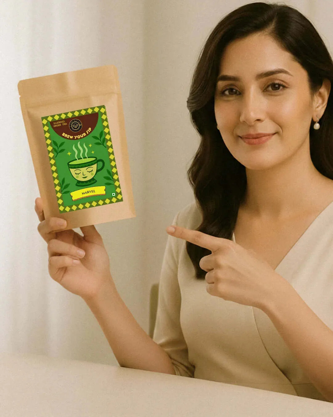 Marvel Green Tea | Refreshing Natural Blend | Everyday Tea | Brew Your Sip