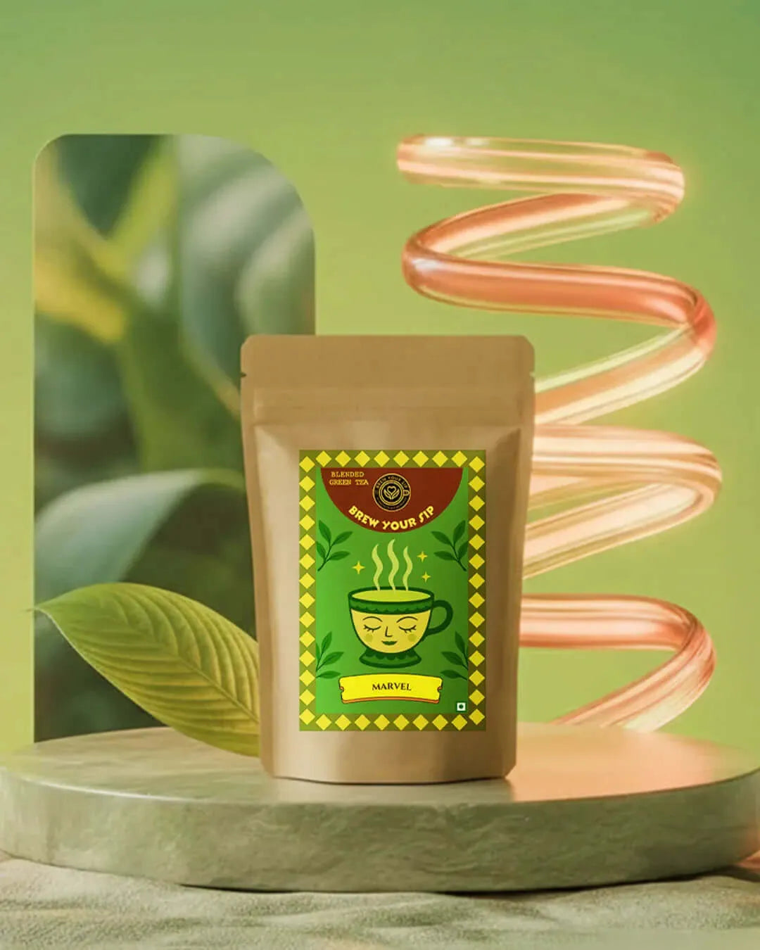 Marvel Green Tea | Refreshing Natural Blend | Everyday Tea | Brew Your Sip