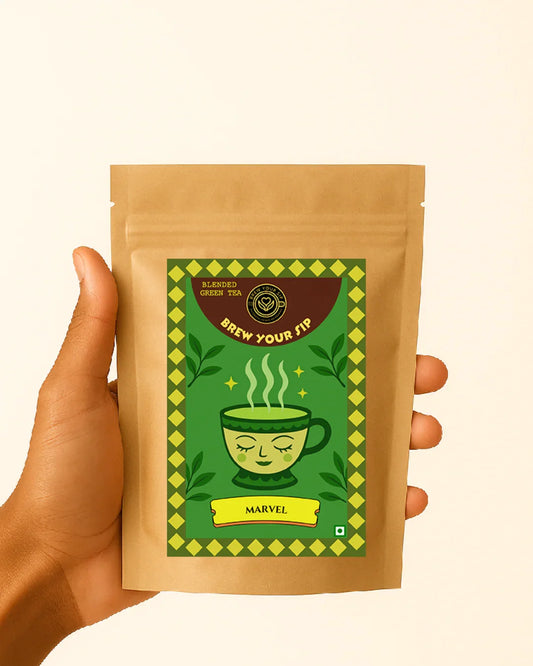 Marvel Green Tea Pack | Brew Your Sip | Green Tea