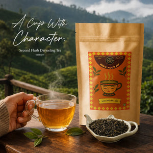 Darjeeling Loose Leaf Tea, Second Flush | GI Tagged Muscatel Black Tea