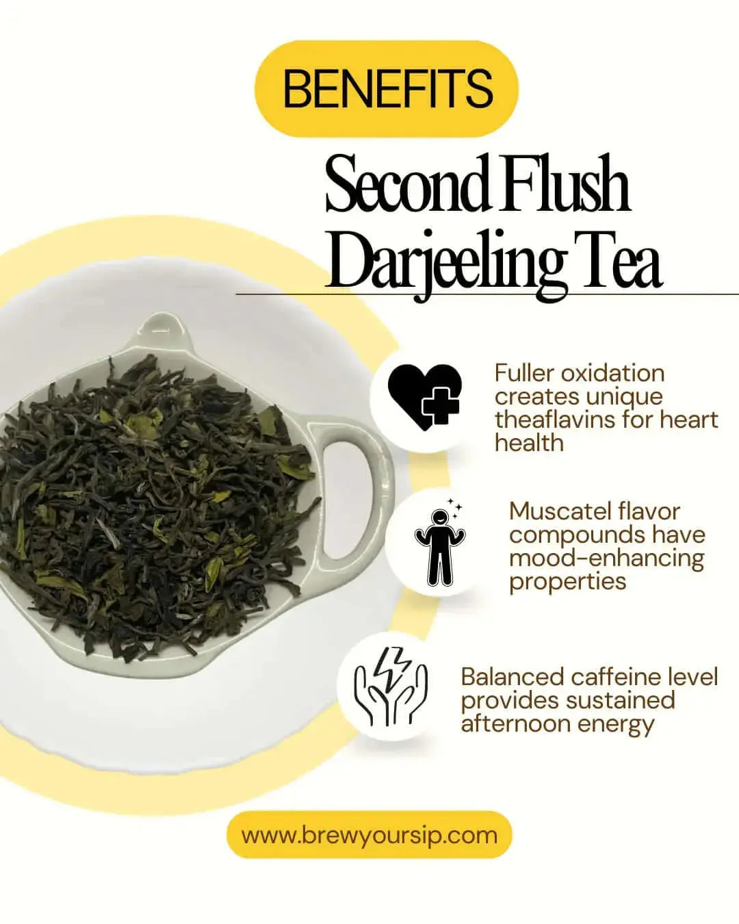 Darjeeling Black Tea | Second Flush | Premium Hill Tea | Quality Blend | Brew Your Sip
