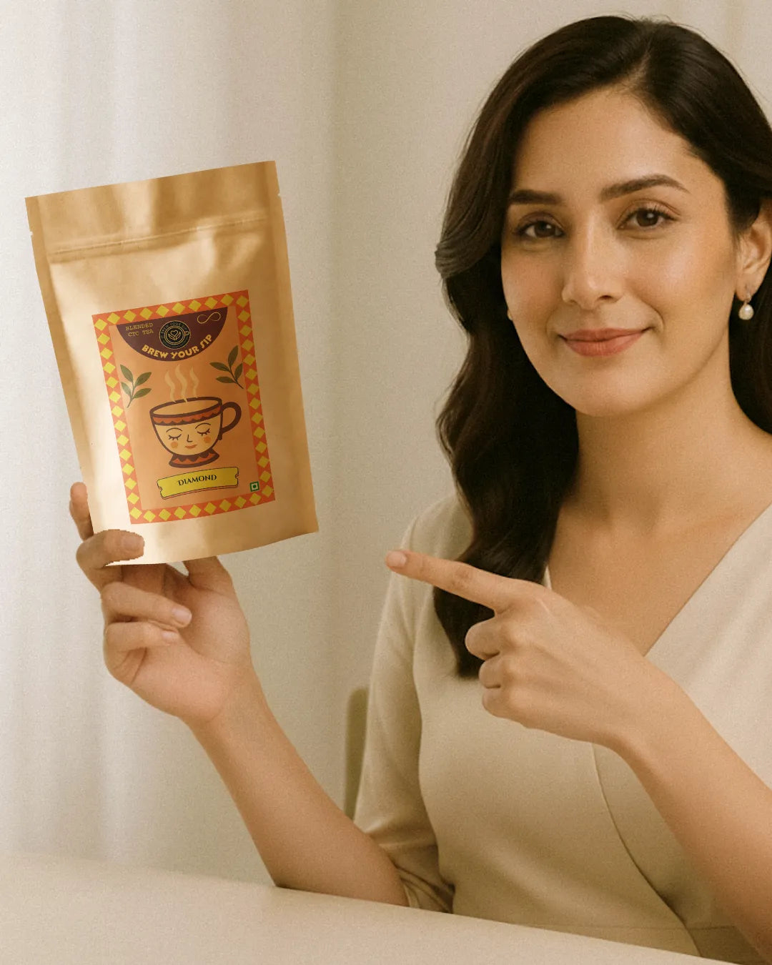 Diamond CTC Chai | Premium Strong Tea | Perfect Milk Tea | Quality Blend | Brew Your Sip