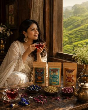 Nature’s Wellness Starter Pack (Rose, Chamomile, Blue Tea)