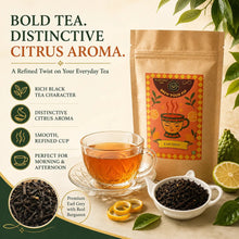 Earl Grey Loose Leaf Tea | Natural Bergamot Assam Black Tea - Brew Your Sip, view 3