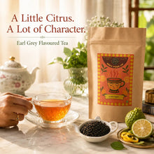 Earl Grey Loose Leaf Tea | Natural Bergamot Assam Black Tea - Brew Your Sip, view 2