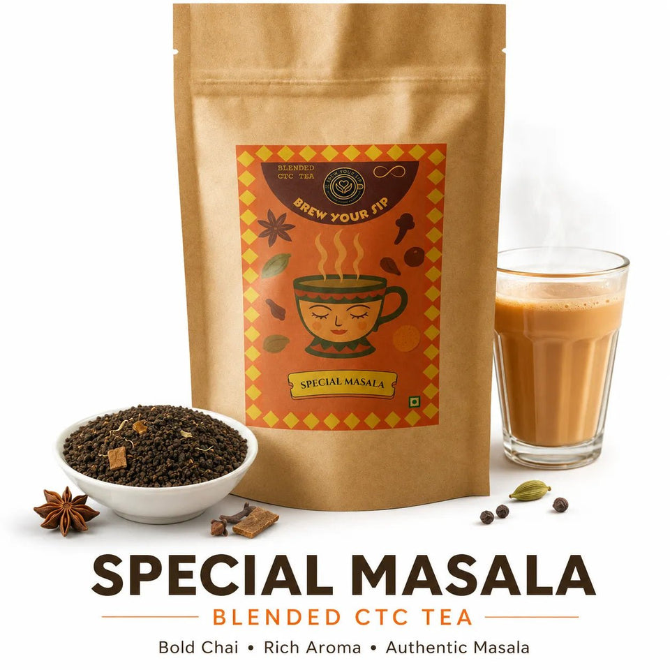 Loose Leaf Masala Chai | Special Spiced Chai Leaves, Kolkata Recipe - Brew Your Sip