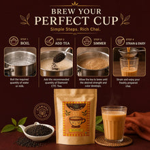Strong Chai Leaves for Kadak Chai | Diamond Assam CTC Loose Leaf - Brew Your Sip, view 4